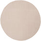 Safavieh Montauk Hand Woven Area Rug Ivory/Beige 6' X 6' Round FFE-1378