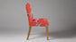 Scalamandré Classic Dining Chair in Coral Zebra (4 avail.) FFE258-216