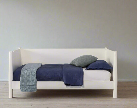 Alpine White Flynn Daybed Sofa Couch 966-W-09T FFE-1041