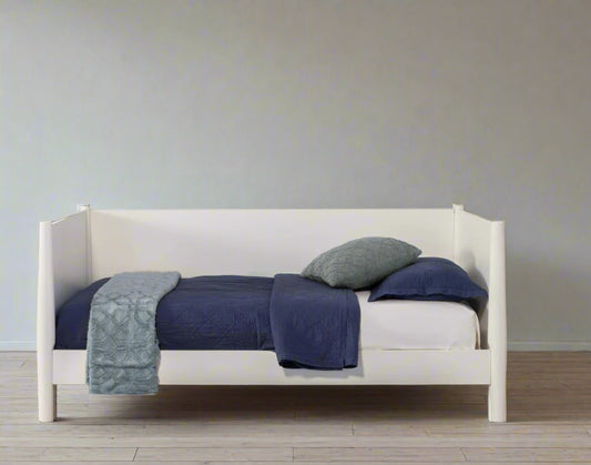 Alpine White Flynn Daybed Sofa Couch 966-W-09T FFE-1041