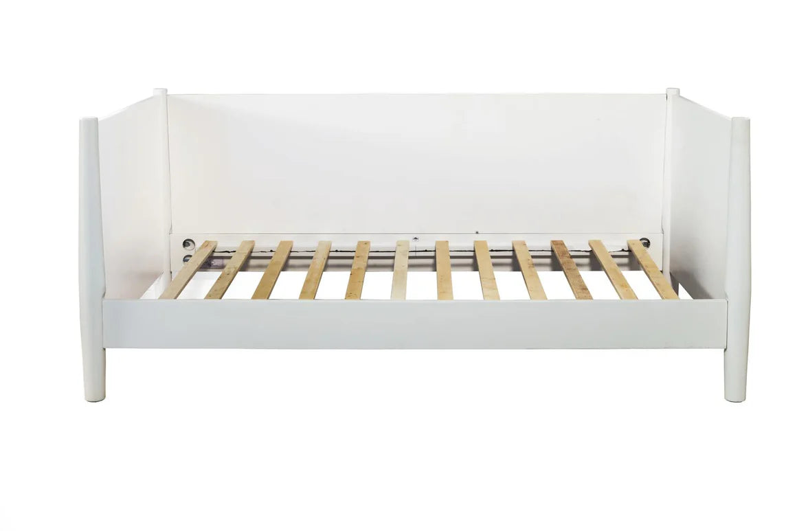 Alpine White Flynn Daybed Sofa Couch 966-W-09T FFE-1041