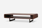 Castlery Peri Walnut Wood Rectangular Coffee Table FFE258-279