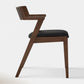 Hoft Home Set of 2 Zola Dining Chairs - Black & Walnut (2 pair avail) FFE-1374
