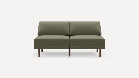 Burrow Range Moss Green 2 Pc Sofa Couch FFE-1385