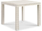 Mr. & Mrs. Howard Amy White Maple Wood Game Table FFE-1151
