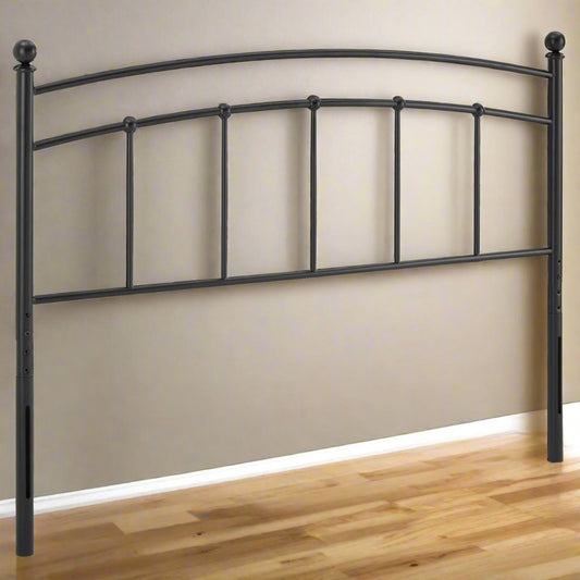 Modway Black Abigail Modern Powder Coated Iron King Headboard Bed FFE258-134