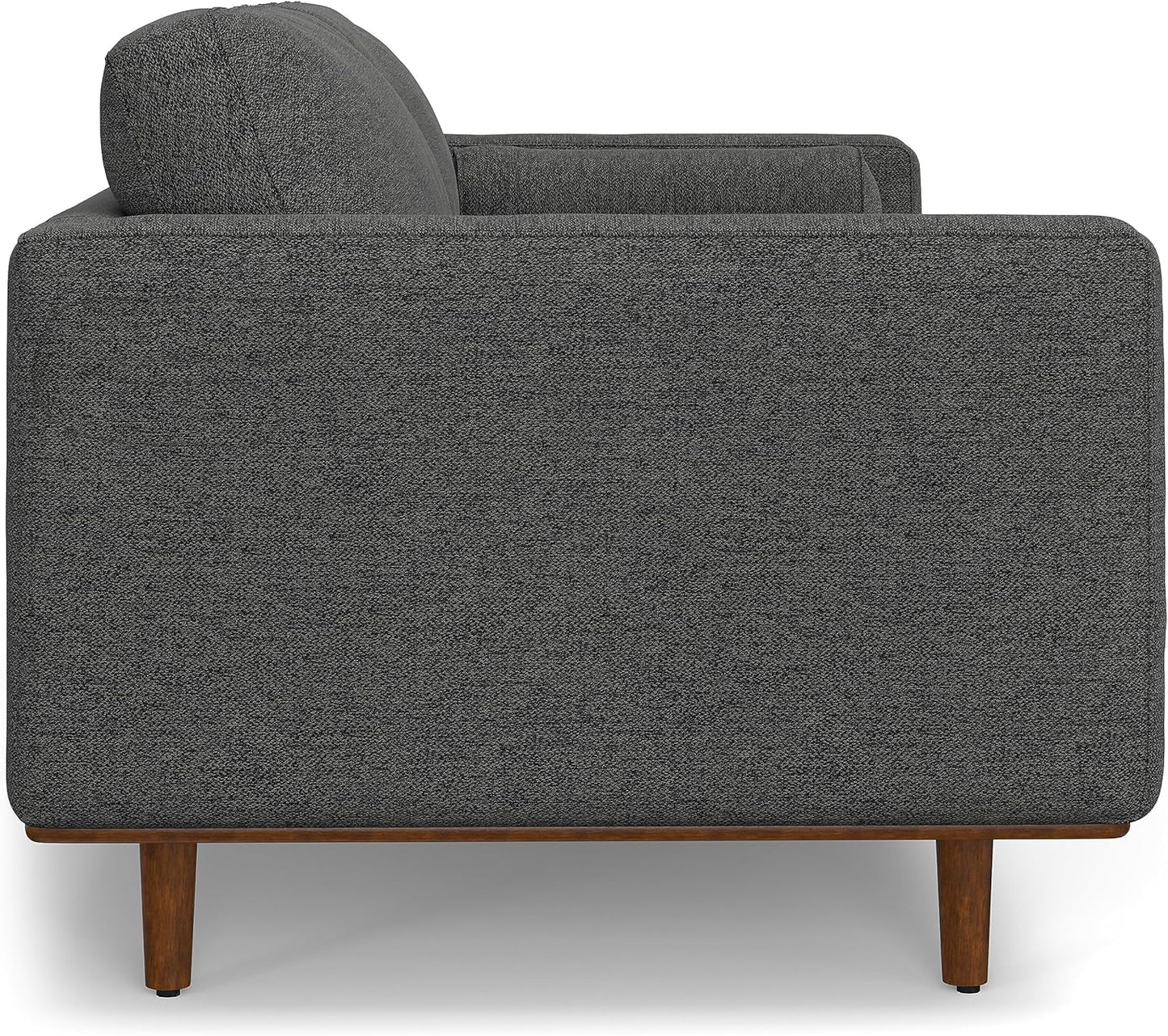 Morrison Modern 89" Sofa in Dove Grey Woven-Blend Fabric FFW-962
