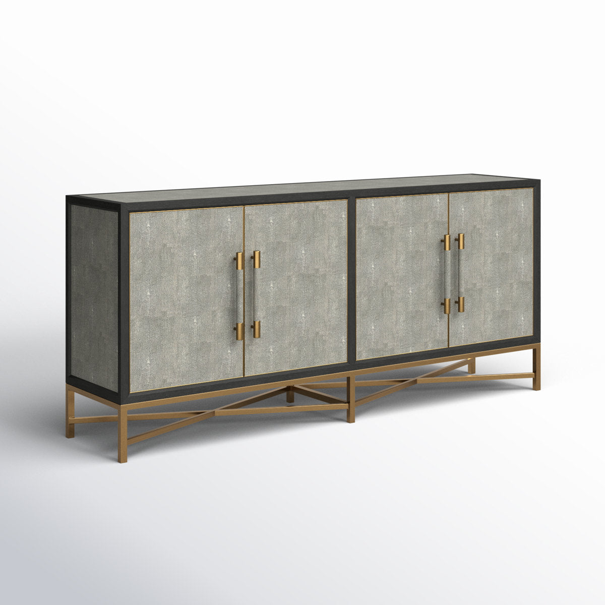 Moes Mako Small Grey Sideboard Buffet Cabinet FFE-1224