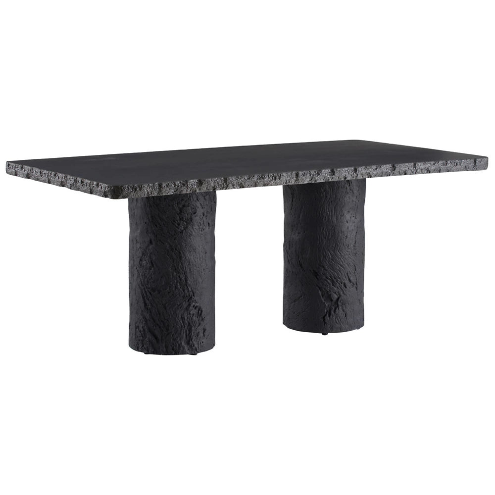 AH Gemini Outdoor Black Dining Table FFE-1440