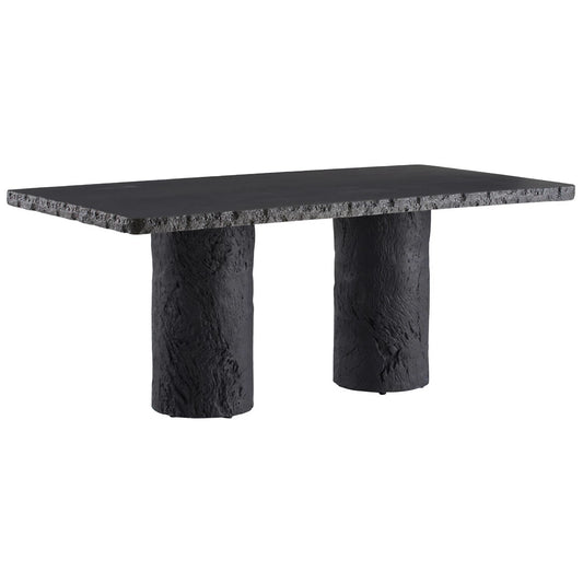 AH Gemini Outdoor Black Dining Table FFE-1440