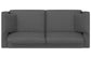 Charlie 96-inch Grey Sofa in Tightly Woven Performance Fabric FFW-964