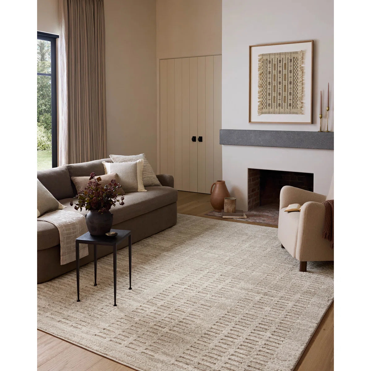 Loloi Amber Lewis Monty MOT-03 Ivory/Beige Area Rug FFE-1134