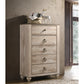 Rosalind Wheeler Anoka 4 Piece Bedroom Set Nightstands Chest Mirror FFE-745