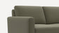 Burrow Nomad Plus Moss Green 3-Piece Sofa Couch Block Arm FFE-1454