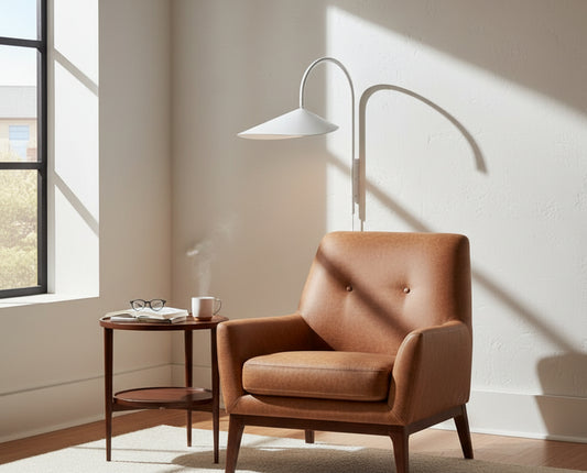 Ferm Living Cashmere Beige Arum Swivel Wall Sconce (2 Avail) FFW-1236