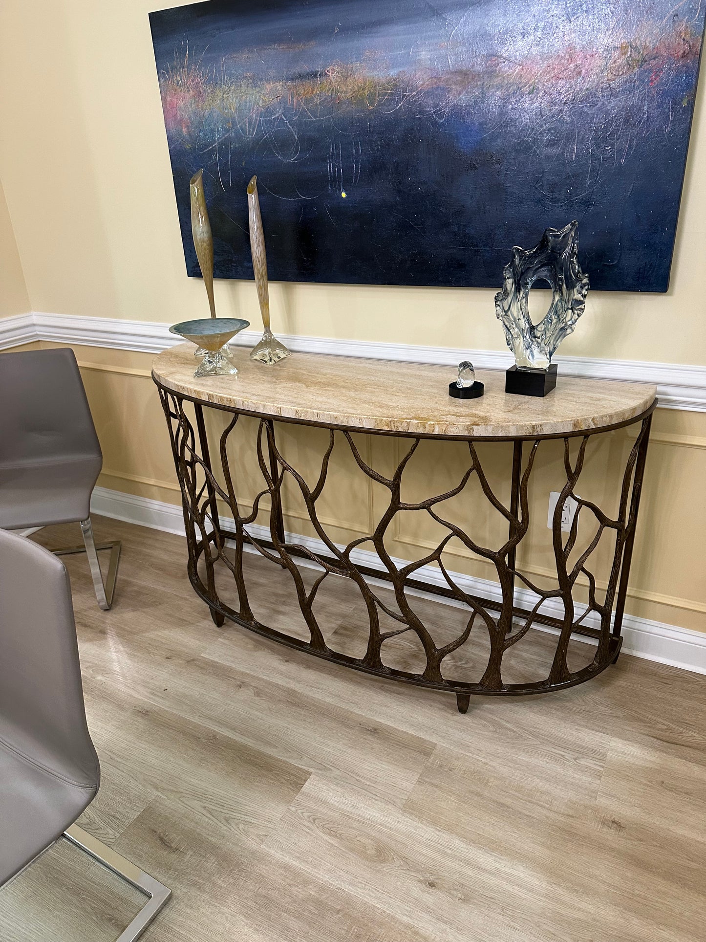 Lexington Furniture Co. Los Altos Bannister Garden Console Table  LB-1