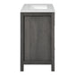 Bridgeport Home Daisy 36" Single-Sink Grey Bathroom Vanity Set FFE-1242