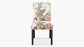 Classic Dining Chair Upholstered Rose Peacock Park Natural FFE258-4