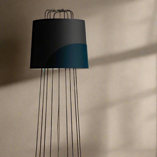 Blu Dot Perimeter Steel Base Black Floor Lamp FFE258-167