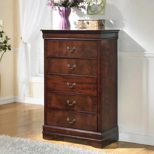 Alcott Hill Brandenn 5 Drawer Standard Dresser/Chest FFE-739