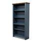 Laurel Foundry Modern Farmhouse Two Toned Brixham 5 Shelf Bookcase  FFE-751