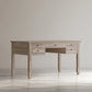 Rosecliff Heights Budworth Stone Finish Solid Wood Desk w Built-in Outlets FFE-754