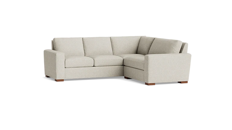 Bench Made Modern Couch Potato Sectional (90" x 105",Corner On Left,Standard) FFE258-273