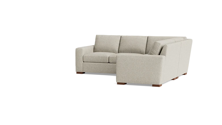 Bench Made Modern Couch Potato Sectional (90" x 105",Corner On Left,Standard) FFE258-273