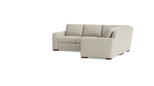 Bench Made Modern Couch Potato Sectional (90" x 105",Corner On Left,Standard) FFE258-273