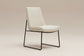 Pair (2) Corina Dining Chair Natural Linen Look Fabric - 62% OFF RETAIL FFW-1395