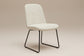 Pair (2) Corina Dining Chair Natural Linen Look Fabric - 62% OFF RETAIL FFW-1395