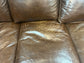 BenchMade Modern Brown Leather Couch Potato Extra Deep Sectional Sofa FFE-1112