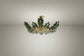 Arteriors Home Bilal Eucalyptus Leaf Green Flush Mount FFE-1270