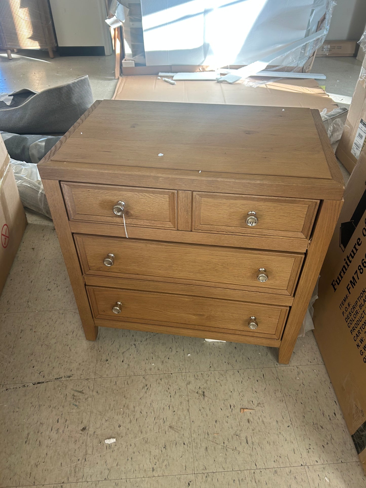 Coastal Living  Knotty Oak Finish Rosalie Nightstand FFE-1199