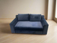 Sabai Elevate 99 Corner Sectional Sofa Couch - Indigo Recycled Velvet FFE258-483