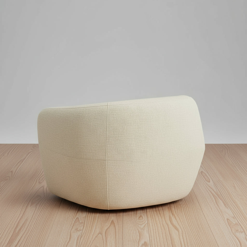 Benchmade Modern Elaine Swivel Chair in Como Tan FFW-1066