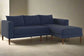 Sabai The Essential Midnight Blue Sectional Chaise Sofa Couch FFW258-393
