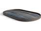 Ethnicraft Ethnicraft Organic Glass Tray Artisanal Graphite FFE-1589