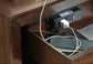 Modus Element Charging Station Nightstand in Chocolate Brown 20 FFE-1482