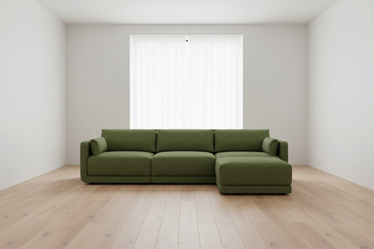 Benchmade Modern Eva Modular Sofa & Ottoman (116") FFE-1553