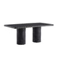 AH Gemini Outdoor Black Dining Table FFE-1440