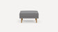 Burrow Range Plus Ottoman, Stone Gray, Oak FFE-1565