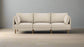 Burrow Plush Oatmeal Field 3-Piece Sofa Couch FFE258-567