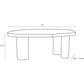 Designers Home Black Tribal Coffee Table FFE-1323