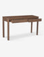 Lulu & Georgia Brown Samantha Console Wood Scalloped Detail Table FFE-1064