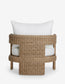Lulu & Georgia Hadler Indoor / Outdoor Natural Wicker Accent Chair FFE-1052