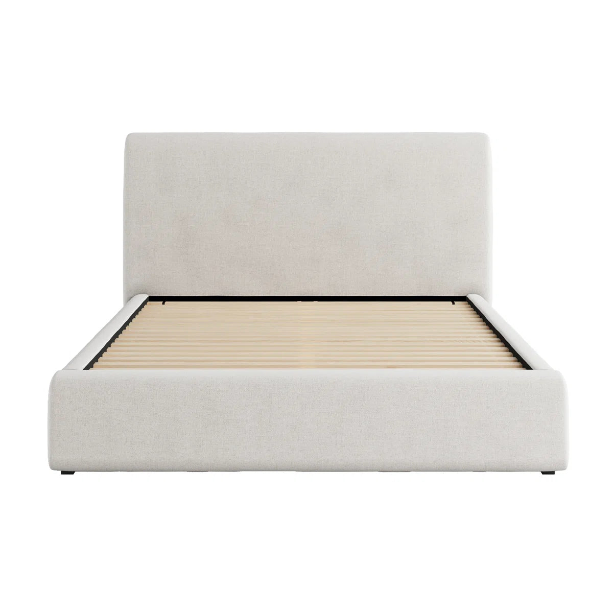 Helsingborg Quena Bed Frame with 48'' Tall Upholstered Headboard FFE-1182