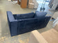 Sabai Elevate 99 Corner Sectional Sofa Couch - Indigo Recycled Velvet FFE258-483