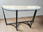 Bernhardt Berkshire 54'' Stone Top Console Table FFE-822