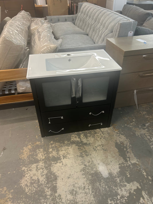 Fresca Single Sink Espresso Vanity FFE-781